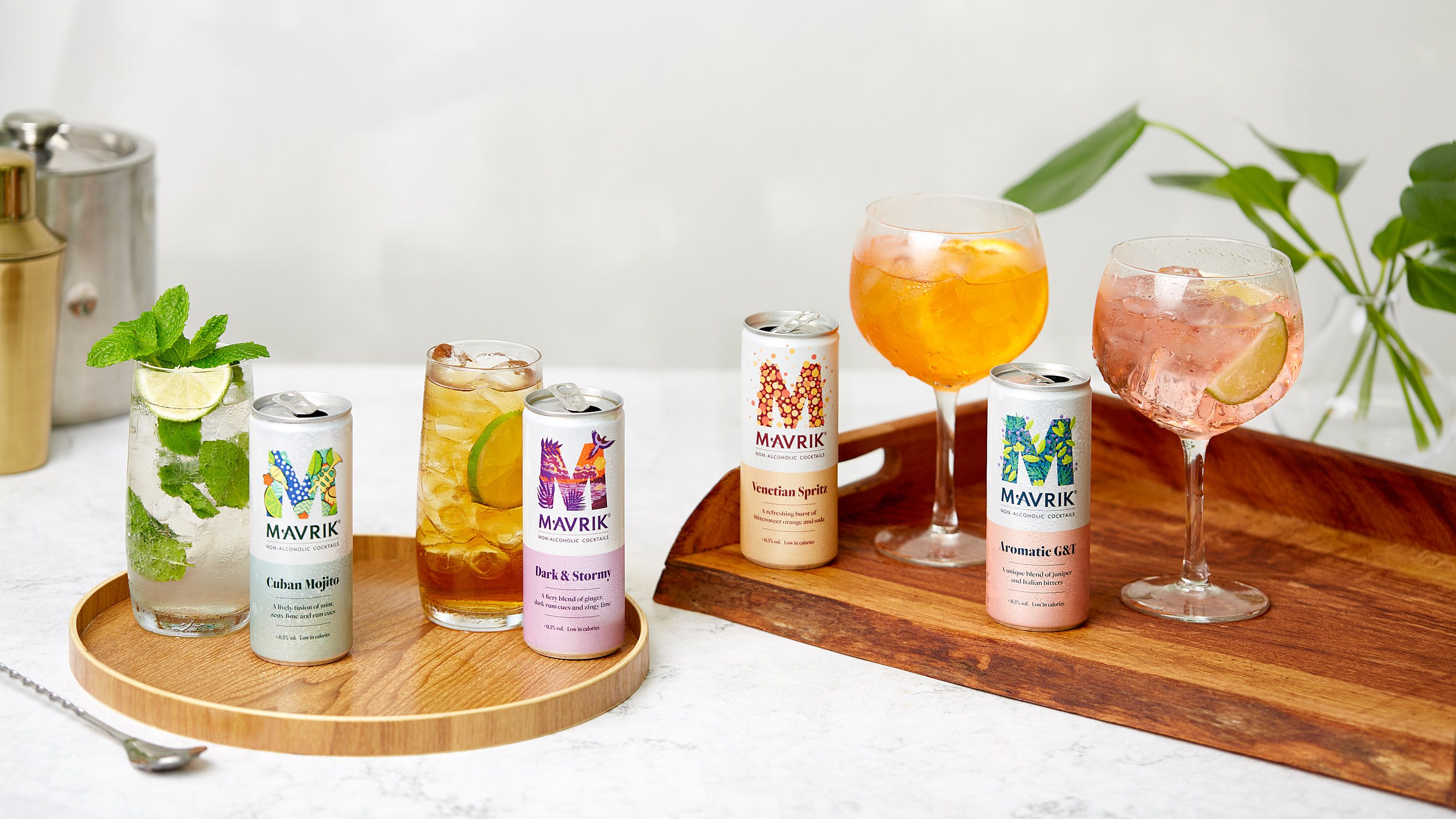 Mavrik non-alcoholic cocktails launch in London